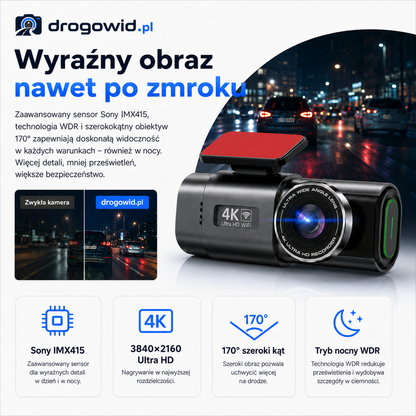 Car Dash Camera Drogowid™ 3.1 | Proof and Safety.